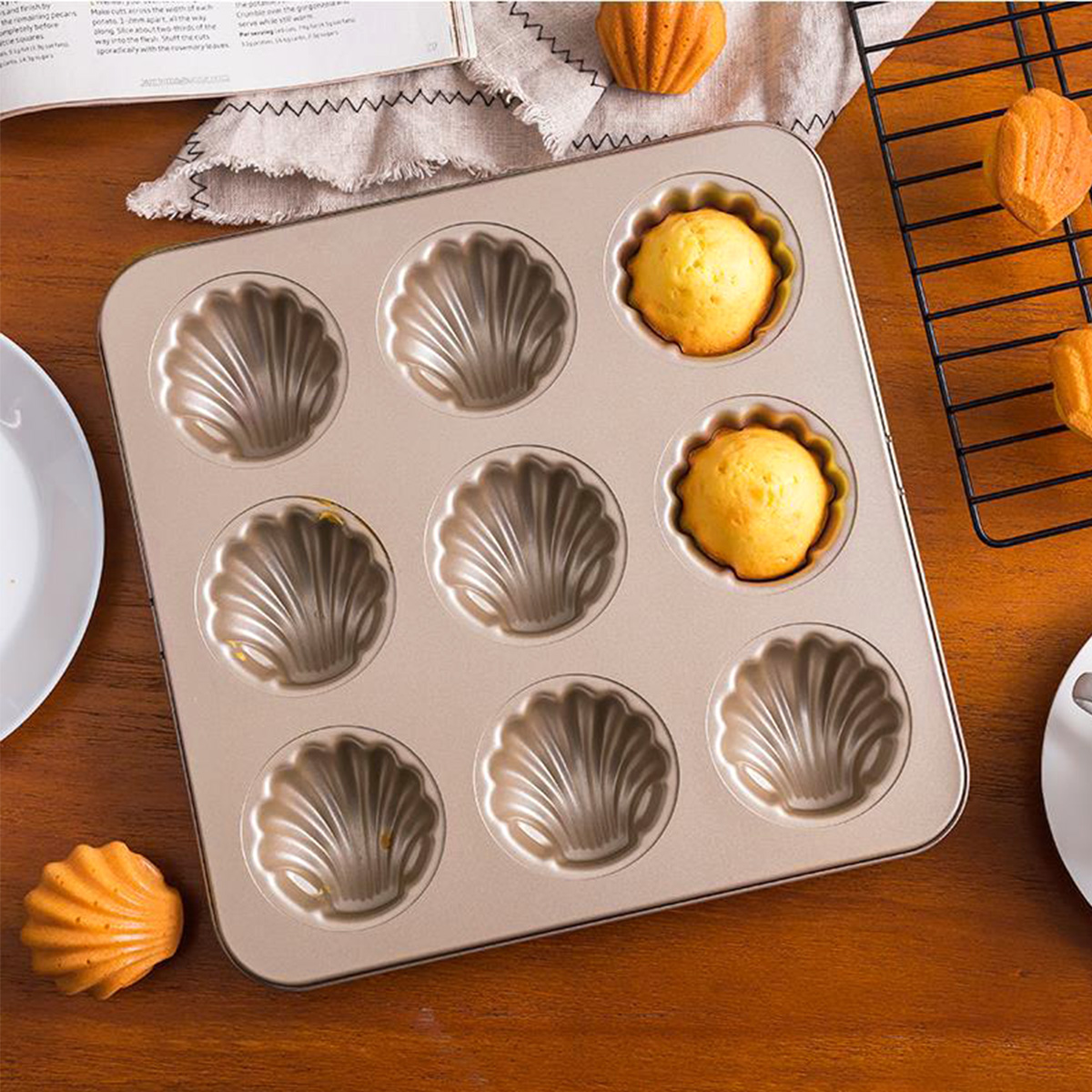 Madeleine Mold Shell Shape Bak - огляд і ціна Kitchen Appliances For Baking