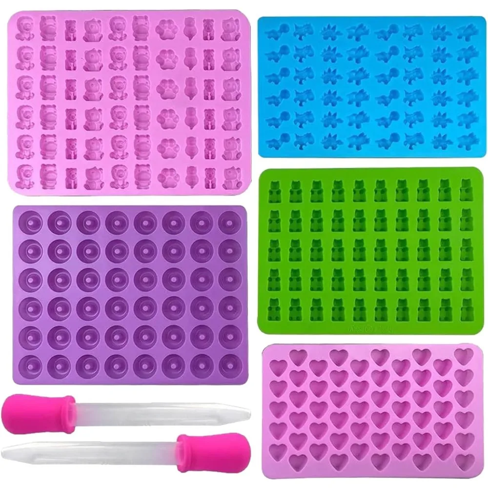 5Pcs Candy Silicone Moulds wit - огляд і ціна Kitchen Appliances For Baking
