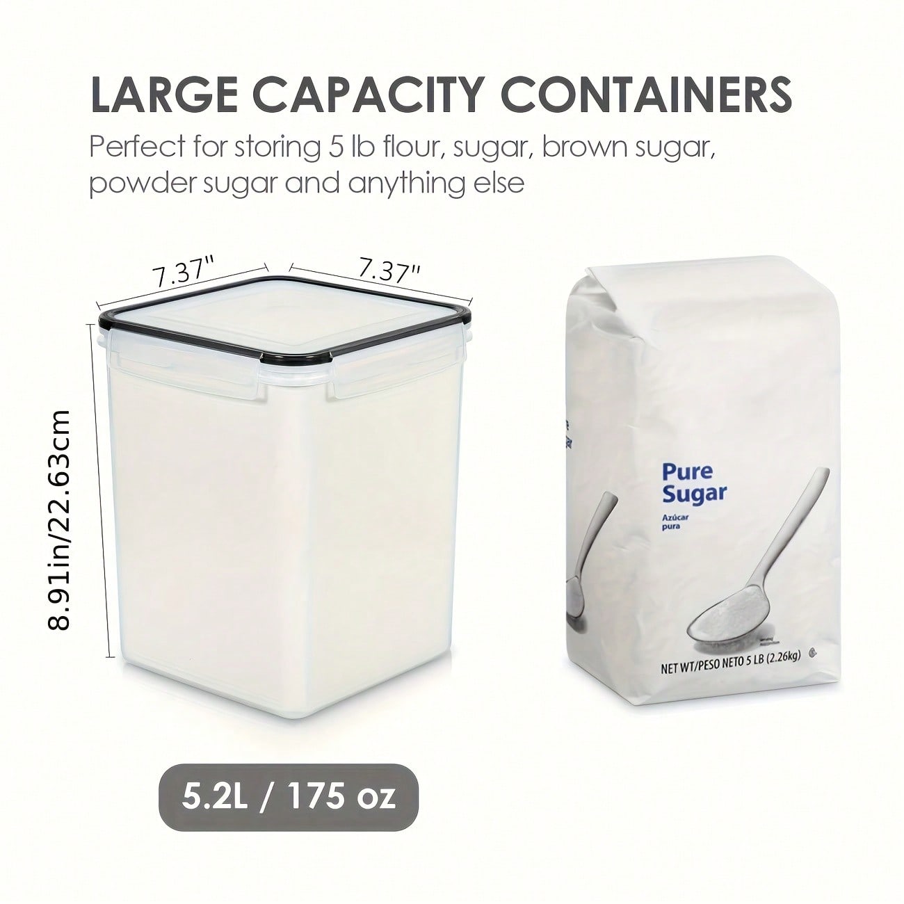 4PCS Large Food Storage Contai - огляд і ціна Kitchen Glass Baking Set