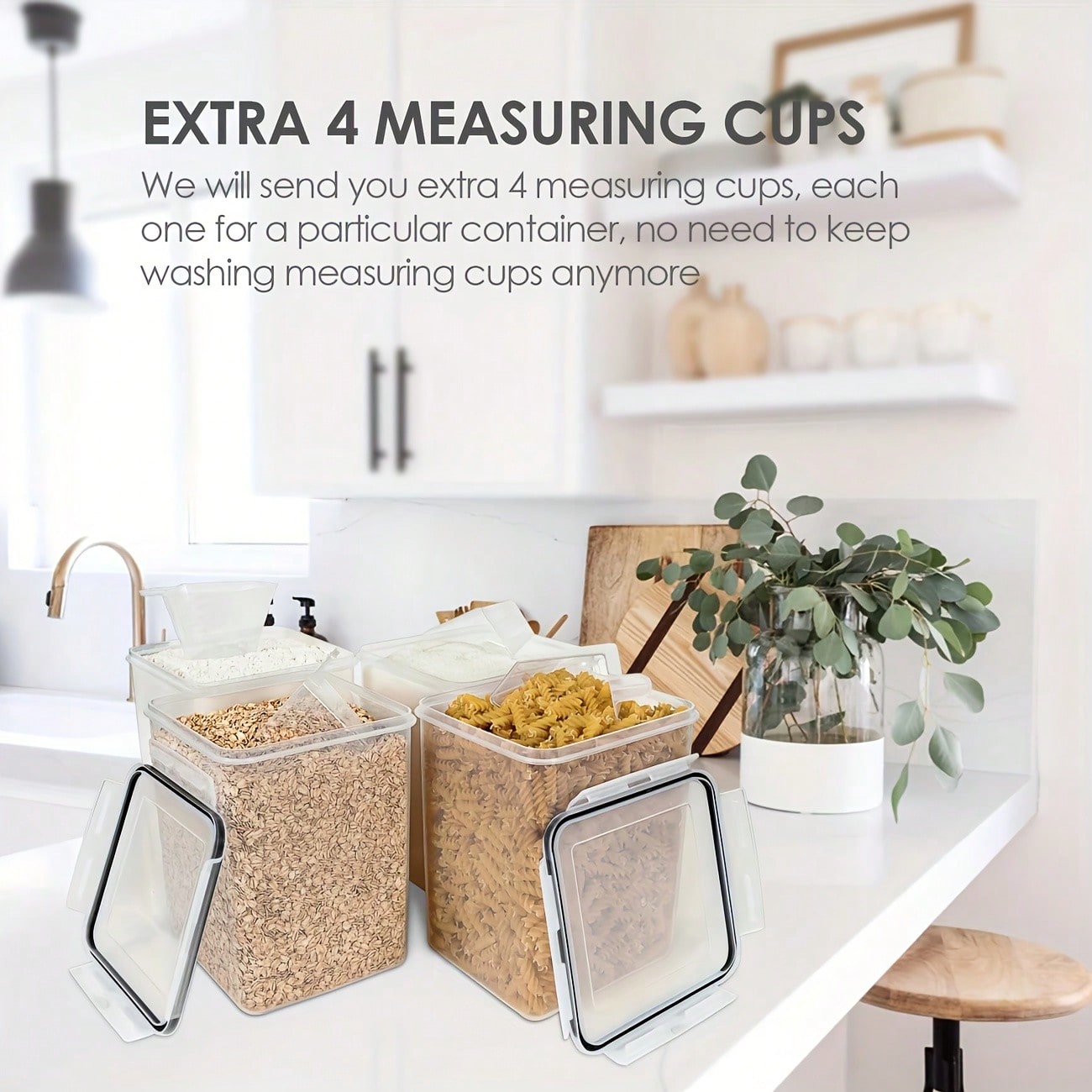 4PCS Large Food Storage Contai - огляд і ціна Kitchen Glass Baking Set