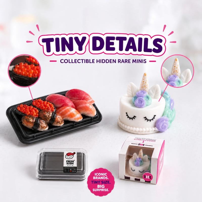 Fill The Fridge Hidden Mini Su - огляд і ціна Miniature Baking Kitchen